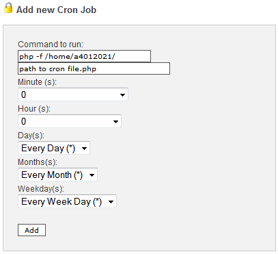 Cron Jobs