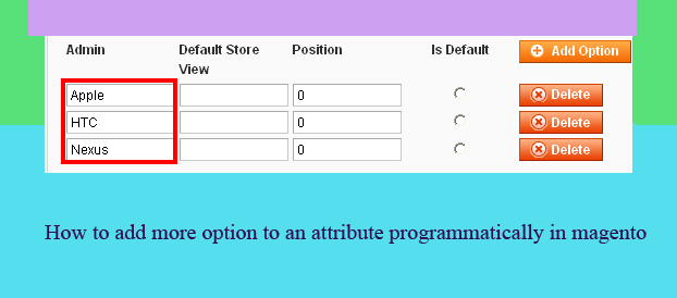 How to add more option to an attribute programmatically in magento