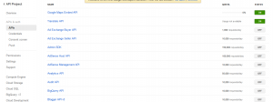 Google_API_Console